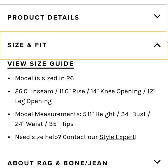 Rag & Bone Ellie Jean in Micro Floral - Picture 4 of 8